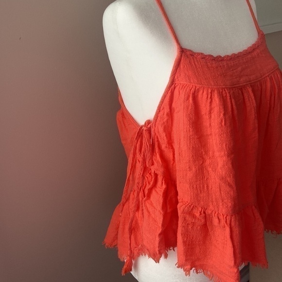 𝅺aerie l Orange Summer Tank Top - Picture 5 of 8